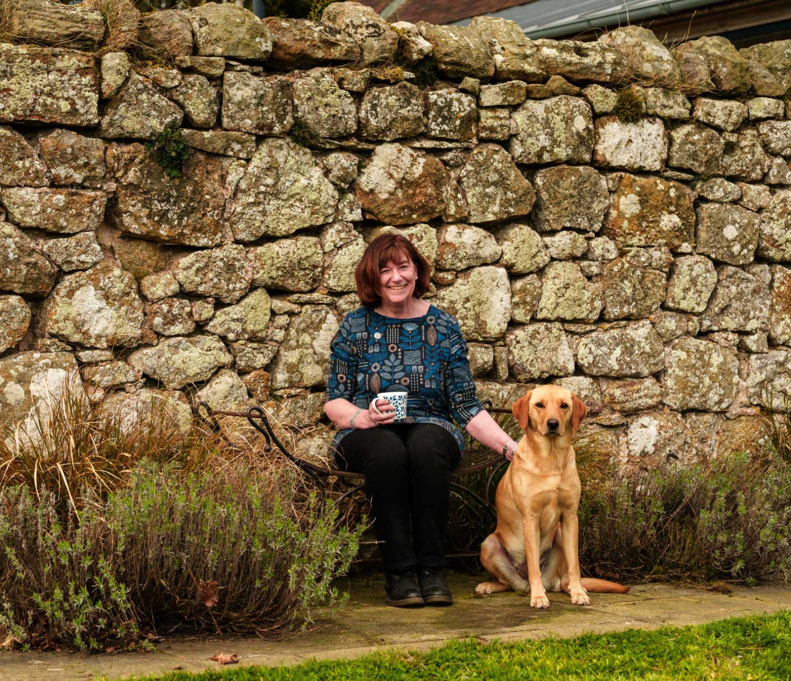 Fiona Cowell in her studio
